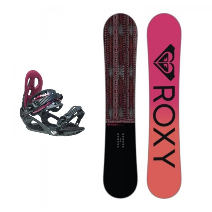 Snowboardové sety - Roxy Wahine Board Set