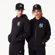 Mikiny - New Era League Essentials fz Hoody New York Yankees