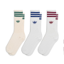 Vysoké ponožky dámské - Adidas Solid Crew Sock