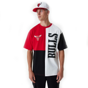Trička - New Era Nba Cut And Sew Os Tee Chicago Bulls