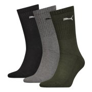 Vysoké ponožky pánské - Puma Crew Sock 3P