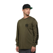 Trička dlouhý rukáv - Horsefeathers Tall Typo LS T-Shirt