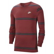 Trička dlouhý rukáv - Nike M Nsw Tee Stripe Ls