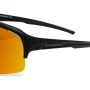 RECOIL BIKE SUNGLASSES (matt black/mirror red)