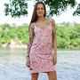 ALI DRESS (ash rose) velikost M