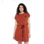 WENDY DRESS (ginger) velikost L