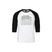 ROLLIN RAGLAN T-SHIRT (white/black) velikost L