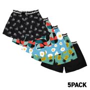 FRAZIER 5PACK BOXER SHORTS (bundle 3) velikost L