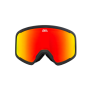 HUCK GOGGLES (black/mirror red)