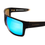 ZENITH SUNGLASSES (matt black/mirror green)