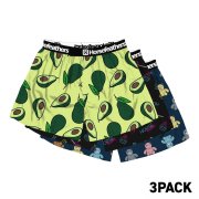 FRAZIER 3PACK BOXER SHORTS (bundle 5) velikost M