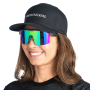SCORPIO SUNGLASSES (black splash/mirror green)