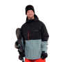 TRACK JACKET (black/blue haze) velikost L