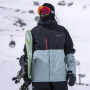 TRACK JACKET (black/blue haze) velikost L