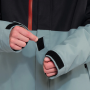 TRACK JACKET (black/blue haze) velikost L