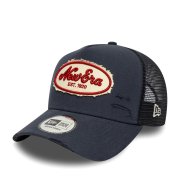 Pánské kšiltovky - New Era 940 AF Trucker Oval Canvas Distress
