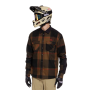 PROM BIKE SHIRT (coffee/red) velikost L
