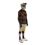 PROM BIKE SHIRT (coffee/red) velikost L