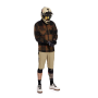 PROM BIKE SHIRT (coffee/red) velikost L