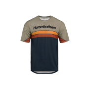 QUANTUM BIKE JERSEY (indigo/taupe) velikost S