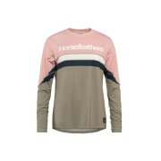 W QUANTUM LS BIKE JERSEY (lotus/taupe) velikost L
