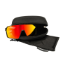 NEUTRON BIKE SUNGLASSES (matt black/mirror red)