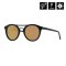 NOMAD SUNGLASSES (matt black/mirror rose)