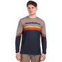 QUANTUM LS BIKE JERSEY (indigo/taupe) velikost M