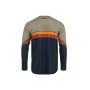 QUANTUM LS BIKE JERSEY (indigo/taupe) velikost M