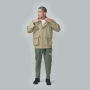 ORO JACKET (Pale Khaki) velikost L