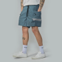 WHITE ROCK SHORTS (Leopard Blue) velikost L