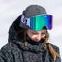 COLT GOGGLES (white/mirror green)