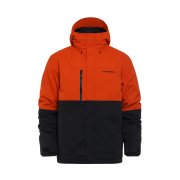 TRACK JACKET (red clay/black) velikost M