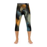 RILEY 3/4 PANTS (yellow spray) velikost L