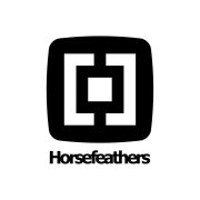 STICKER - TRANSFER SQUARE NEW LOGO BLACK 16x14 cm (1 pc)